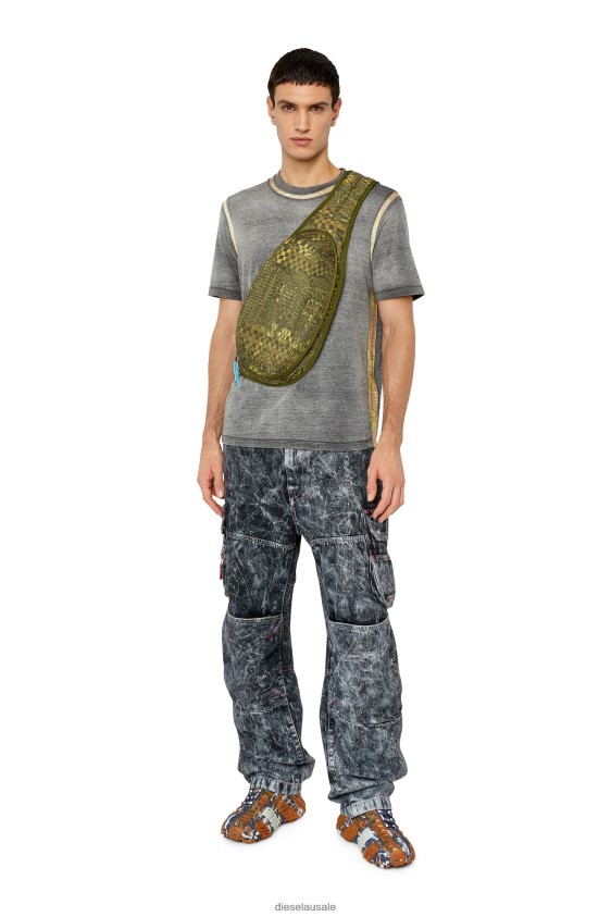 Diesel 1dr-pod sling bag Accessory Military Green Men 2XT44N495