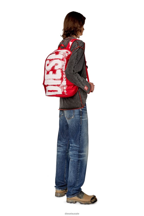Diesel rave backpack x Accessory Red Men 2XT44N497