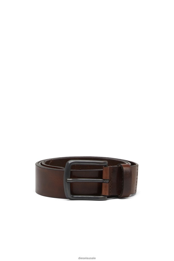 Diesel b-line Accessory Brown Leather Men 2XT44N556