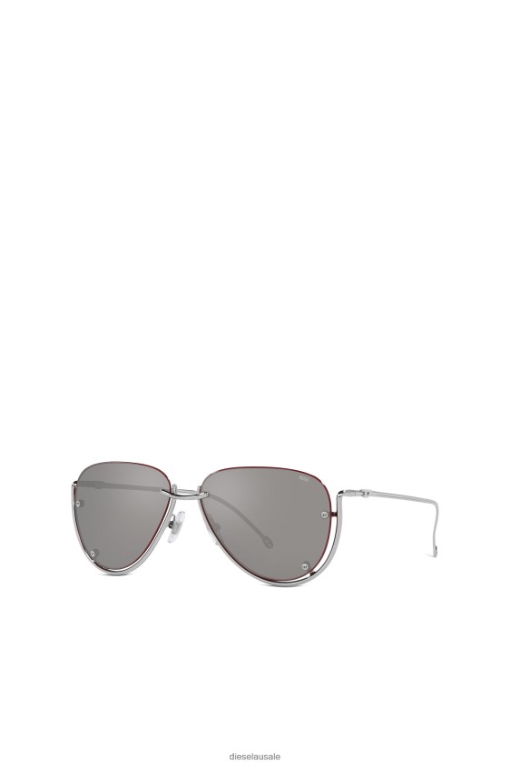 Diesel 0dl1003 Accessory Silver Men 2XT44N576