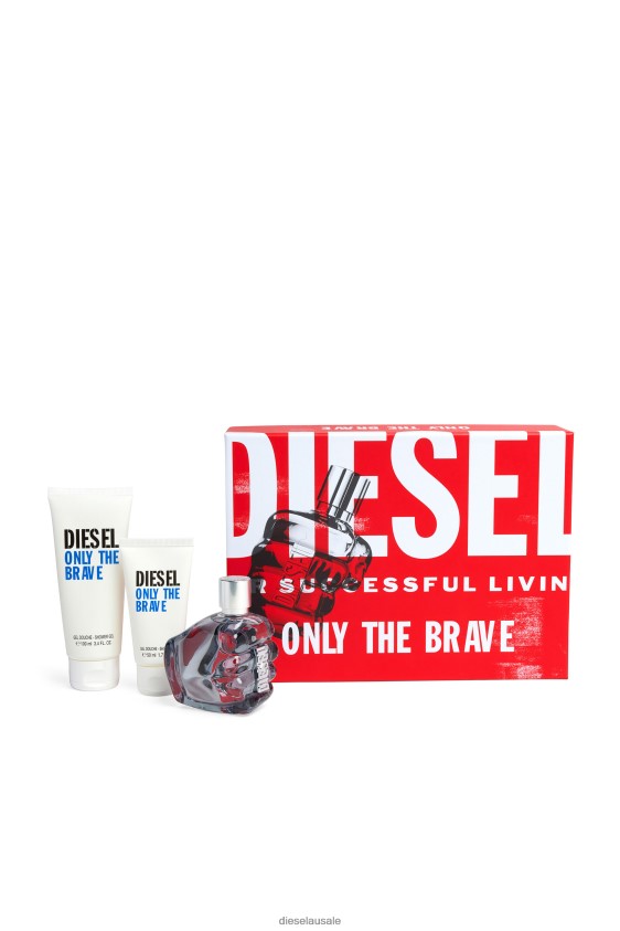 Diesel only the brave 75 ml gift set Accessory Blue Men 2XT44N746