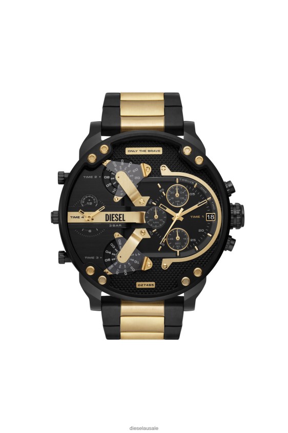 Diesel dz7465 Accessory Black/Gold Men 2XT44N679