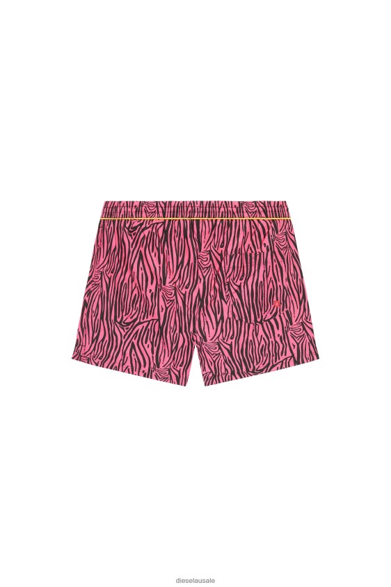 Diesel bmbx-nico Apparel Black/Pink Men 2XT44N464