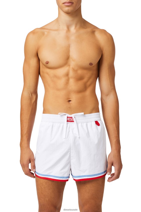 Diesel bmbx-reef-30 Apparel White Men 2XT44N480