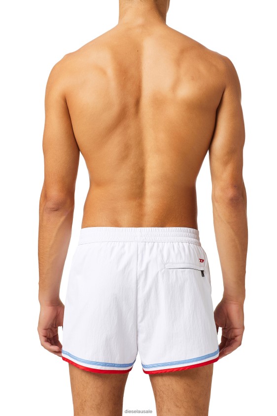 Diesel bmbx-reef-30 Apparel White Men 2XT44N480