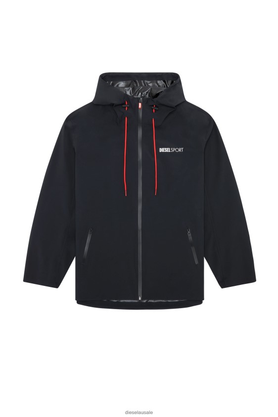 Diesel amwt-alan-wt38 Apparel Black Men 2XT44N41