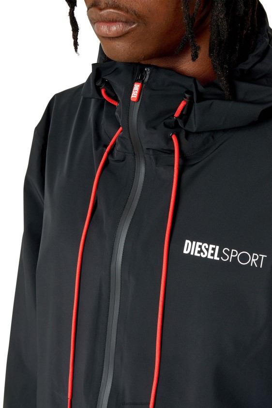 Diesel amwt-alan-wt38 Apparel Black Men 2XT44N41