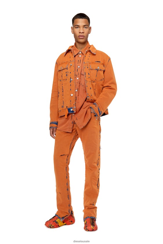 Diesel d-barcy-fsc1 Apparel Orange Men 2XT44N66