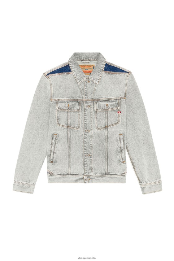 Diesel d-barcy-rs Apparel Light Grey Men 2XT44N56