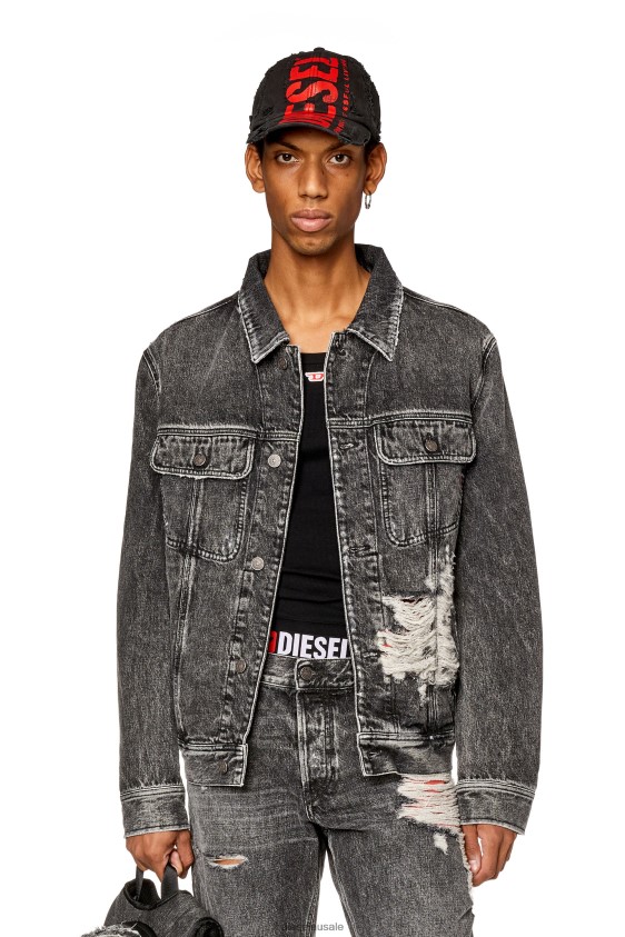 Diesel d-barcy-s1 Apparel Black Men 2XT44N22