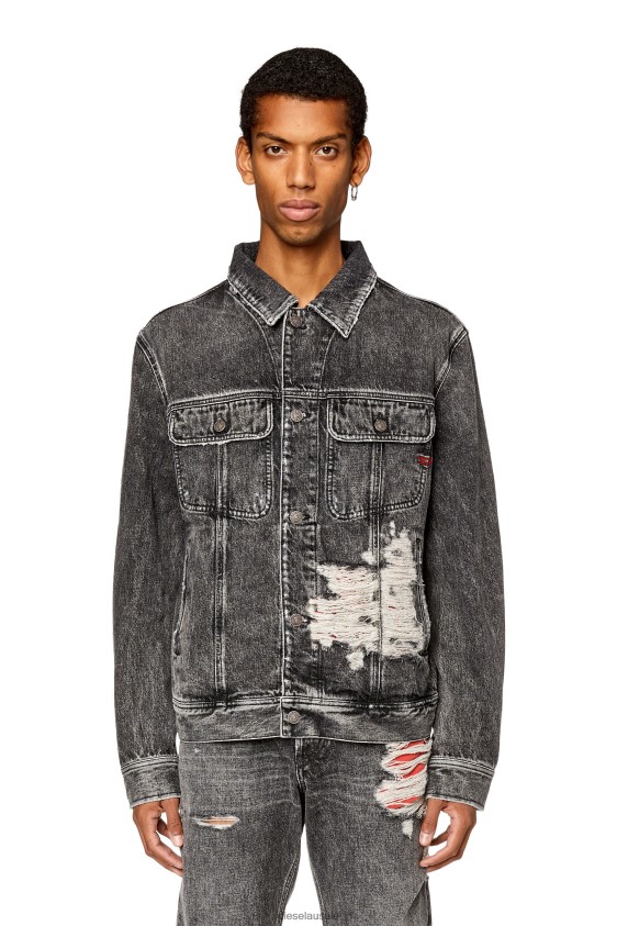 Diesel d-barcy-s1 Apparel Black Men 2XT44N22