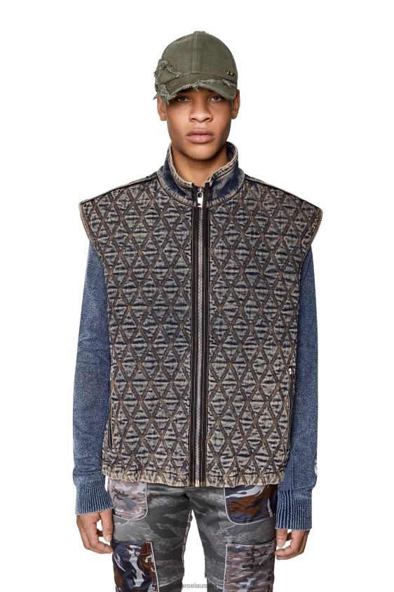 Diesel d-kur-fs Apparel Blue Men 2XT44N9