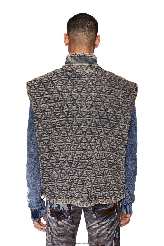 Diesel d-kur-fs Apparel Blue Men 2XT44N9