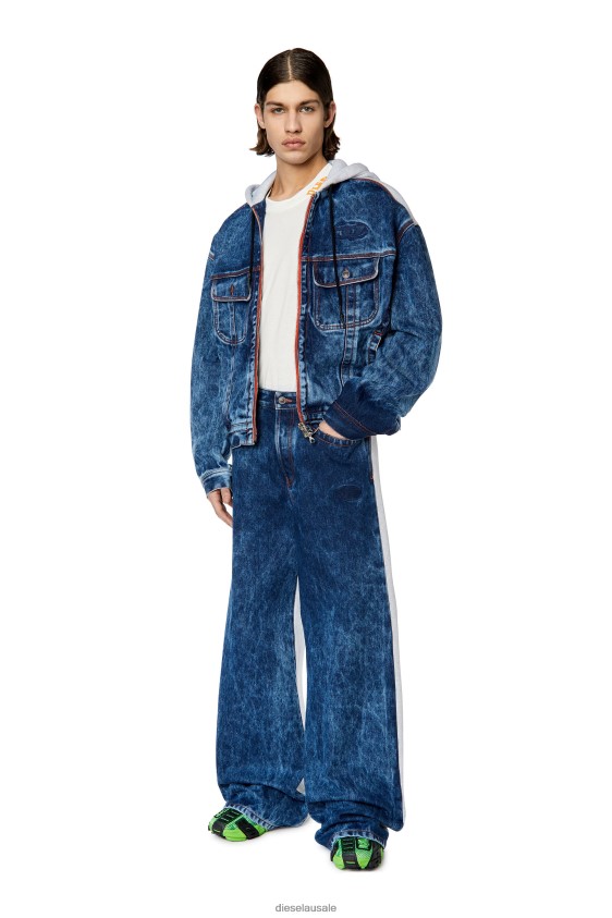 Diesel d-lill-one Apparel Medium blue Men 2XT44N61