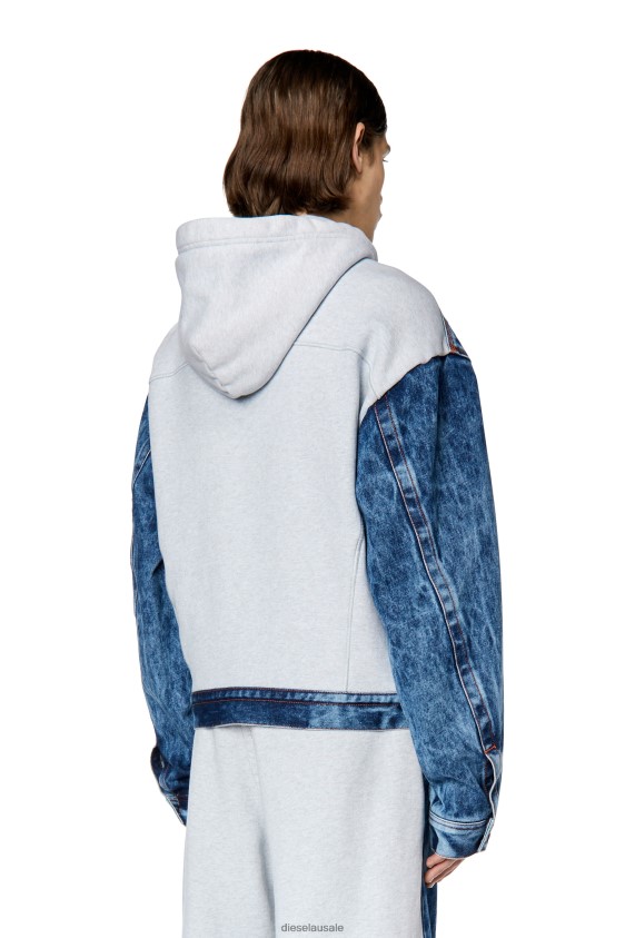 Diesel d-lill-one Apparel Medium blue Men 2XT44N61