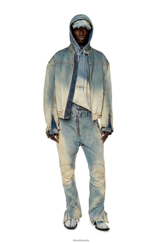 Diesel d-rector-fsc Apparel Light Blue Men 2XT44N65