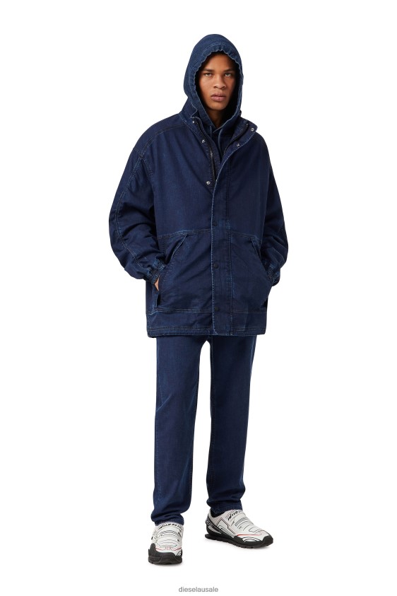 Diesel d-rodney joggjeans windbreaker Apparel Dark Blue Men 2XT44N37
