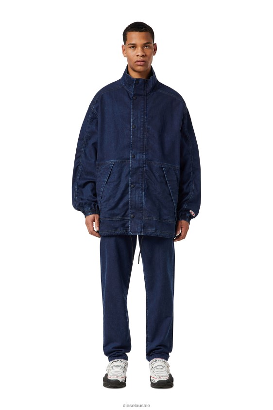 Diesel d-rodney joggjeans windbreaker Apparel Dark Blue Men 2XT44N37