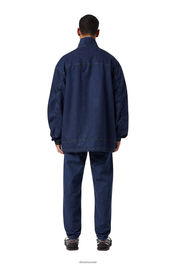 Diesel d-rodney joggjeans windbreaker Apparel Dark Blue Men 2XT44N37