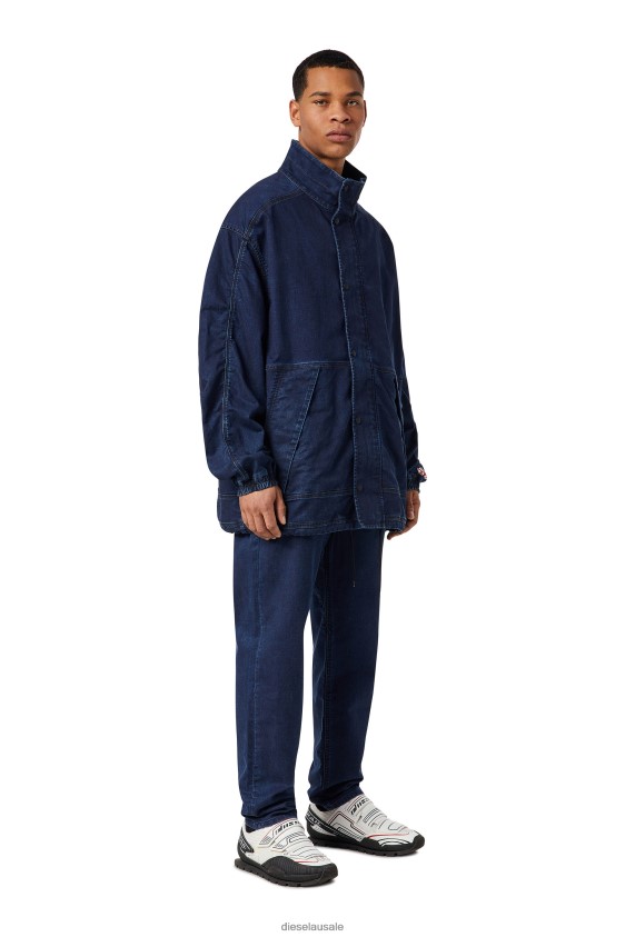 Diesel d-rodney joggjeans windbreaker Apparel Dark Blue Men 2XT44N37