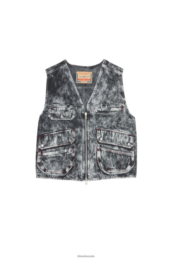 Diesel d-samp Apparel Black/Dark grey Men 2XT44N75