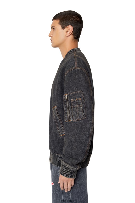 Diesel d-weltik Apparel Black/Dark grey Men 2XT44N83