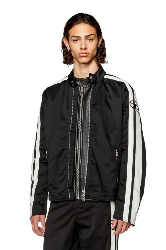 Diesel j-beck Apparel Black/White Men 2XT44N12