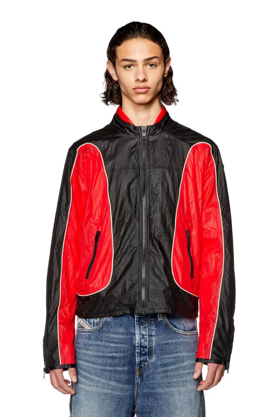 Diesel j-blinkid-a Apparel Red/Black Men 2XT44N11