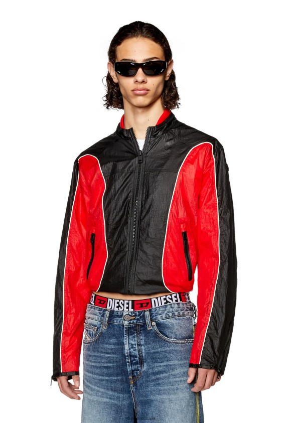 Diesel j-blinkid-a Apparel Red/Black Men 2XT44N11