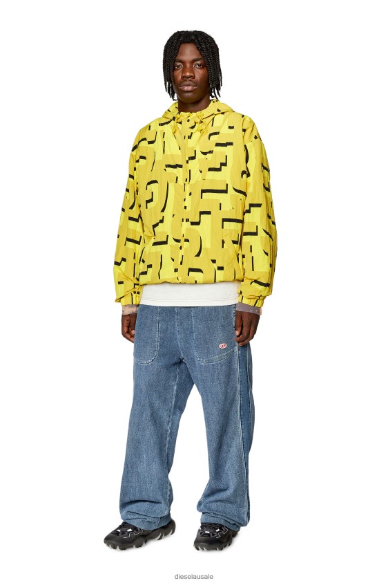 Diesel j-jass-mon-print Apparel Yellow Men 2XT44N20