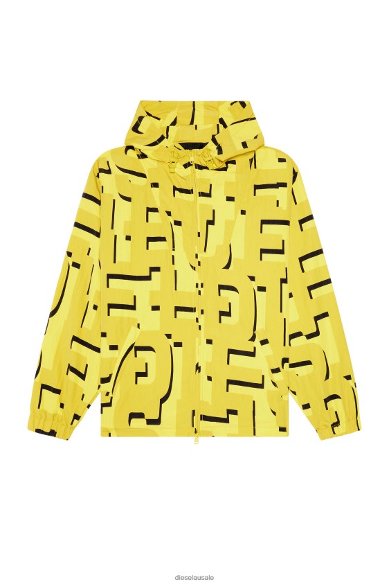 Diesel j-jass-mon-print Apparel Yellow Men 2XT44N20