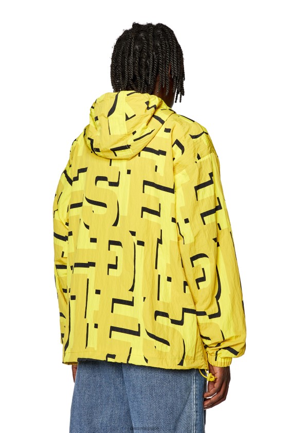 Diesel j-jass-mon-print Apparel Yellow Men 2XT44N20