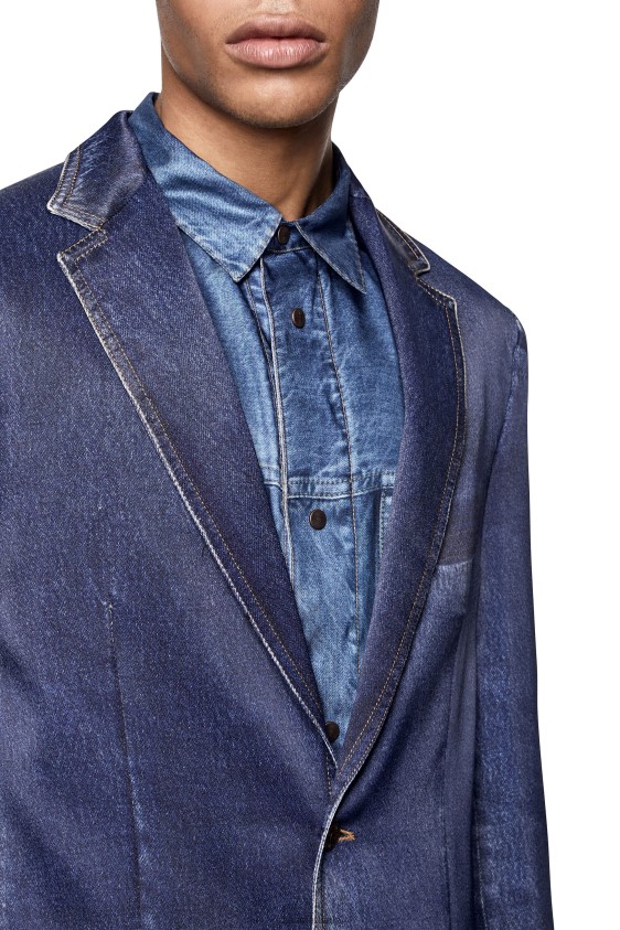 Diesel j-munro-den Apparel Blue Men 2XT44N8