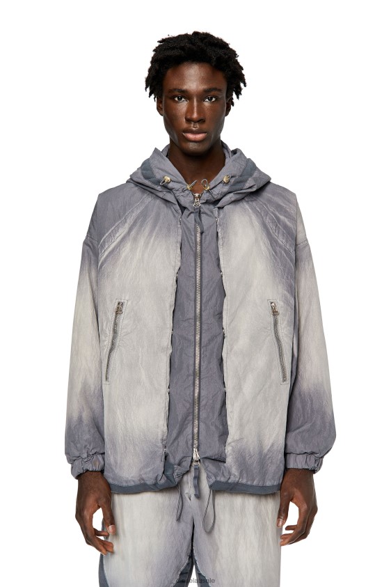 Diesel j-roundt-10 Apparel Light Grey Men 2XT44N80