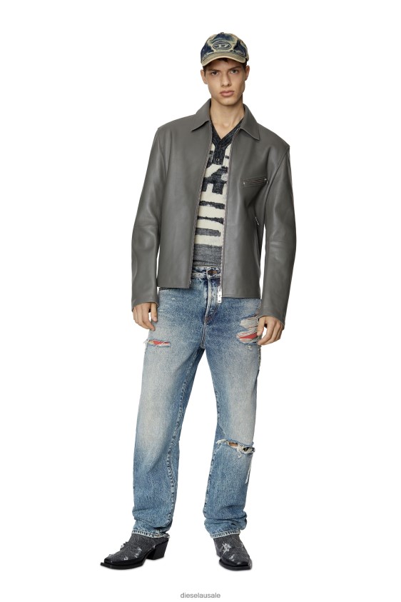 Diesel l-korn Apparel Grey Men 2XT44N57