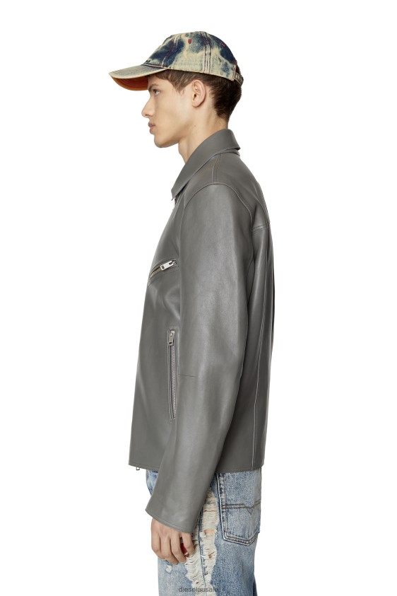 Diesel l-korn Apparel Grey Men 2XT44N57