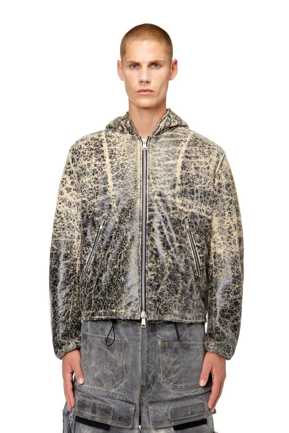 Diesel l-ram Apparel Beige/Black Men 2XT44N64