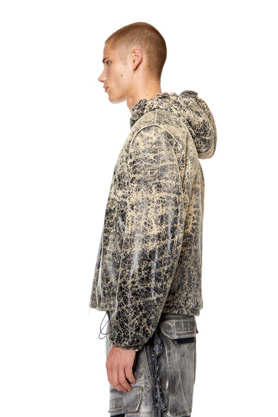 Diesel l-ram Apparel Beige/Black Men 2XT44N64
