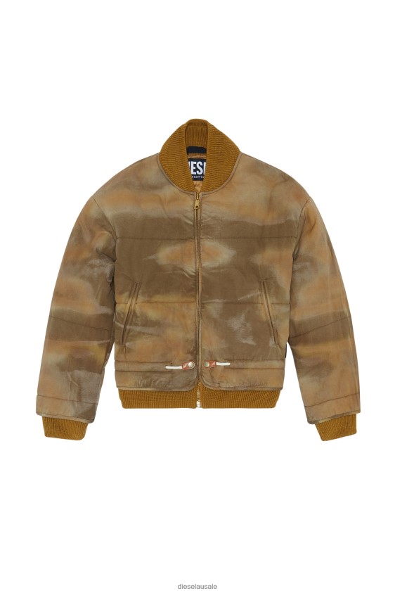 Diesel w-spleak-a Apparel Military Green Men 2XT44N26