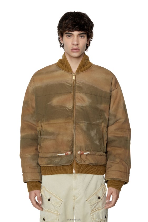 Diesel w-spleak-a Apparel Military Green Men 2XT44N26