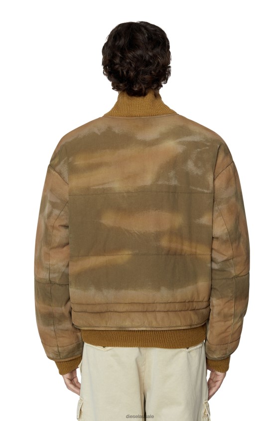 Diesel w-spleak-a Apparel Military Green Men 2XT44N26