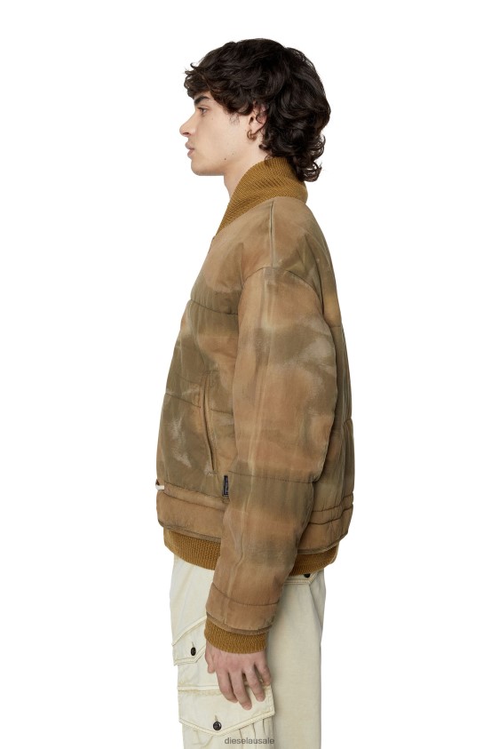 Diesel w-spleak-a Apparel Military Green Men 2XT44N26