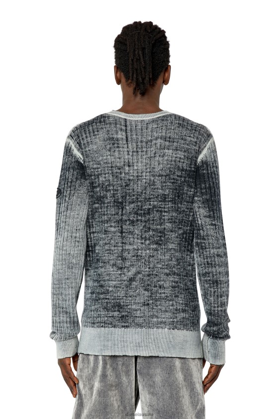 Diesel k-andelero Apparel Grey Men 2XT44N88