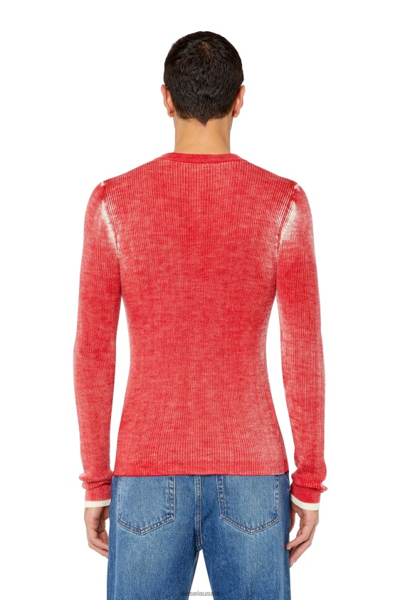 Diesel k-atullus-round Apparel Red Men 2XT44N87
