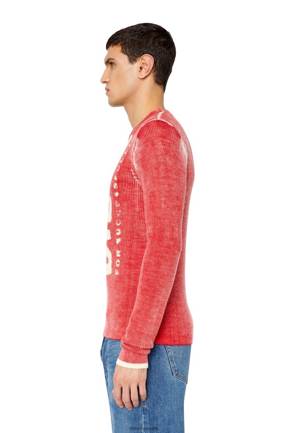 Diesel k-atullus-round Apparel Red Men 2XT44N87