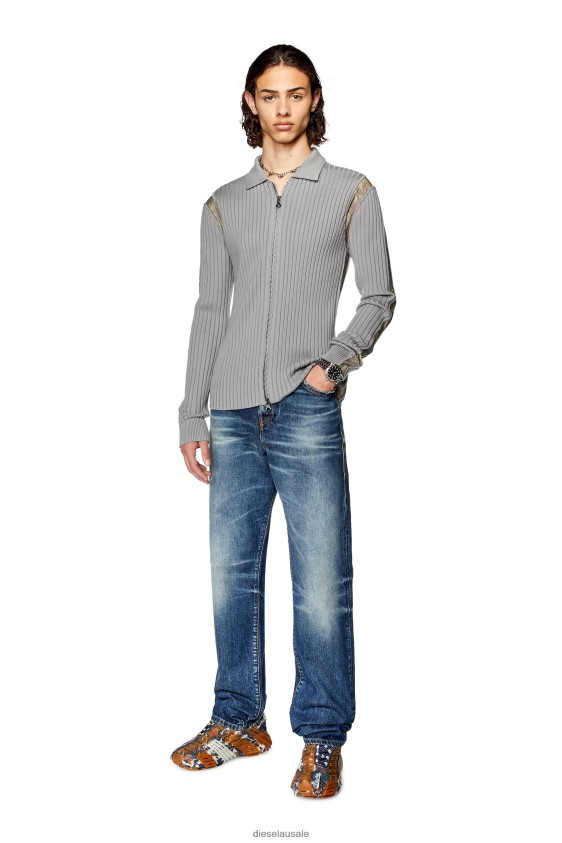 Diesel k-lipsi Apparel Grey Men 2XT44N94
