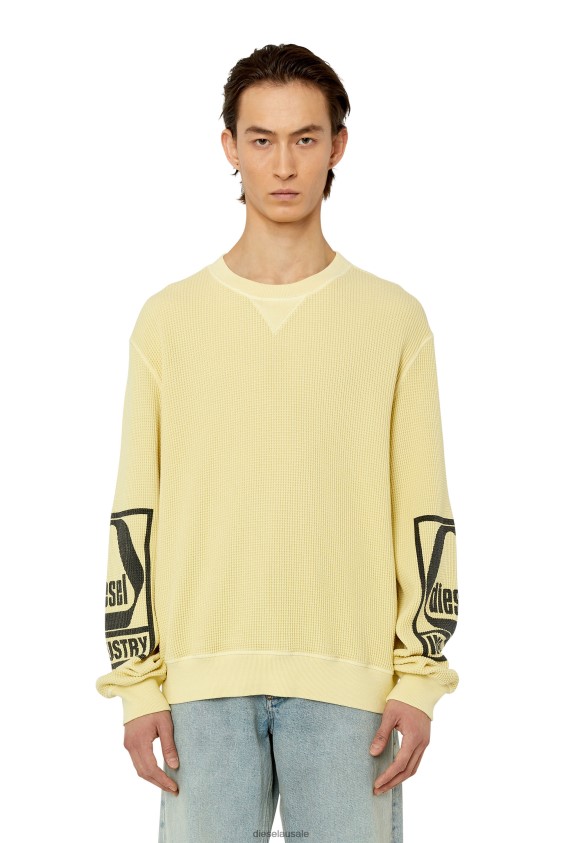 Diesel s-ginaffle Apparel Yellow Men 2XT44N121
