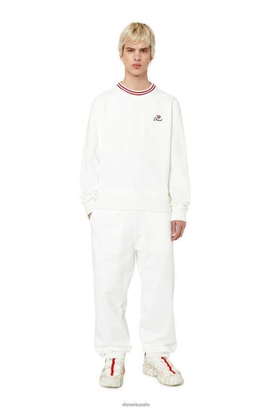 Diesel s-ginn-g3 Apparel White Men 2XT44N119
