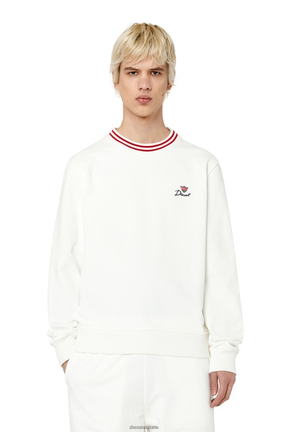 Diesel s-ginn-g3 Apparel White Men 2XT44N119