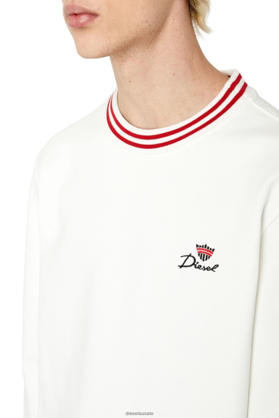 Diesel s-ginn-g3 Apparel White Men 2XT44N119